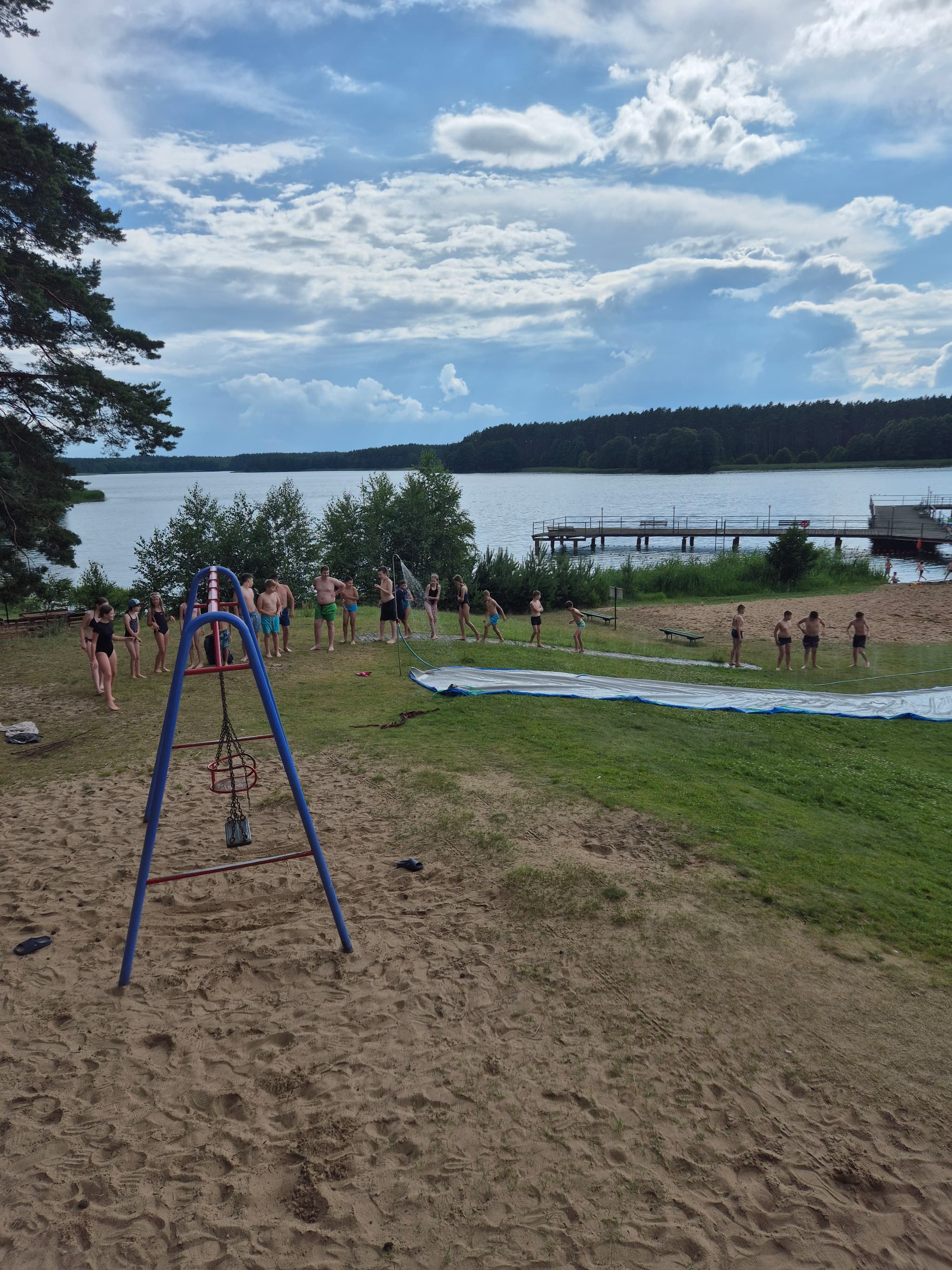 Zajęcia popołudniowe na obozie